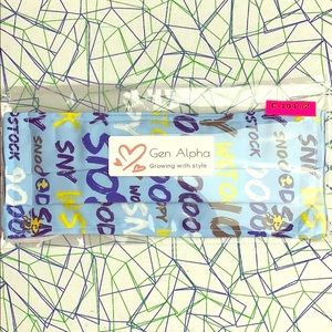 C104 #2 Snoopy & Woodstock Blue Face Mask